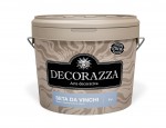 Декоративная краска Decorazza Декоразза Эффект перламутрового шёлка Seta da Vinci