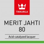 Быстросохнуший глянцевый лак для пола Tikkurila Merit Jahti 80 Тиккурила Мерит Яхти 80
