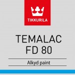 Алкидная краска специального применения Tikkurila Temalac FD 80 Тиккурила Темалак ФД 80