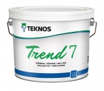Краска для стен и потолков Teknos Trend 7 Текнос Тренд 7
