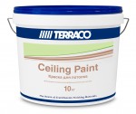 Акриловая краска для потолков Terraco Ceiling Paint Террако Сэйлинг Пэйнт