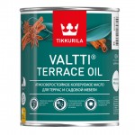 Атмосферостойкое колеруемое масло для террас и садовой мебели Tikkurila Valtti Terrace Oil Тиккурила Валтти  Террас Ойл