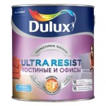 Краска для стен и потолков Dulux Ultra Resist Дюлакс Ультра Резист Гостиные и Офисы