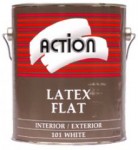 Краска для стен и потолков Denalt Action latex flat 101 Деналт Экшн 101