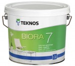 Краска для стен и потолков Teknos Biora 7 Текнос Биора 7 Сейнамаали