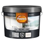 Сверхпрочная защитная краска для древесины Pinotex Extreme One Пинотекс Экстрим Уан