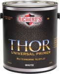 Универсальная быстросохнущая блокирующая пятна грунтовка Richard’s Paint 46 THOR Universal Waterborne Acrylic Primer Ричардc Пэйнт 46 Тор