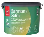 Краска для стен и потолков в сухих помещениях Tikkurila Harmony Satin Тиккурила Гармония Сатин