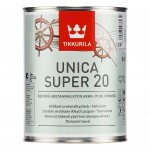 Износостойкий уретано-алкидный лак Tikkurila Unica Super 20 Тиккурила Уника Супер 20 полуматовый