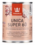 Износостойкий уретано-алкидный лак Tikkurila Unica Super 60 Тиккурила Уника Супер 60 полуглянцевый