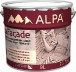 Фасадная краска на основе смол Плиолит Alpa Facade Pliolite Альпа