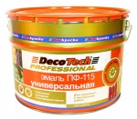 Универсальная алкидная эмаль DecoTech ПФ-115 Декотек