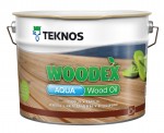 Водоразбавляемое масло для дерева для наружных работ Teknos Woodex Aqua Wood Oil Текнос Вудекс Аква Вуд Ойл