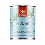 Водоразбавляемый лессирующий лак Tikkurila Kiva 50 Тиккурила Кива 50 Полуглянцевый