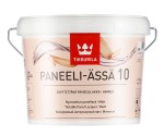 Водоразбавляемый лессирующий лак Tikkurila Paneeli-Assa 10 Тиккурила Панели-Ясся 10 лак матовый